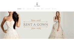 Desktop Screenshot of gownforrent.com